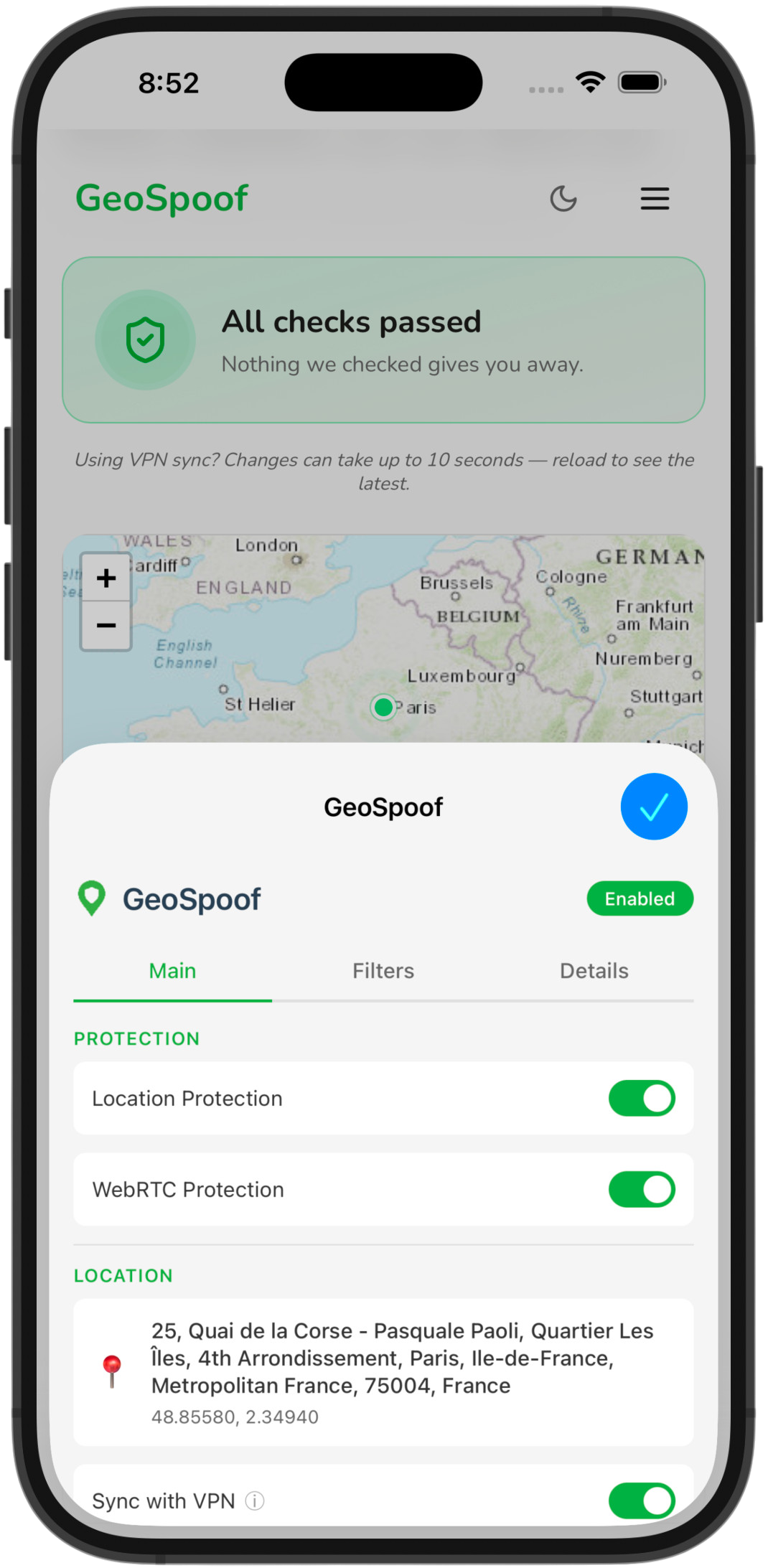 GeoSpoof on iOS — screenshot 4